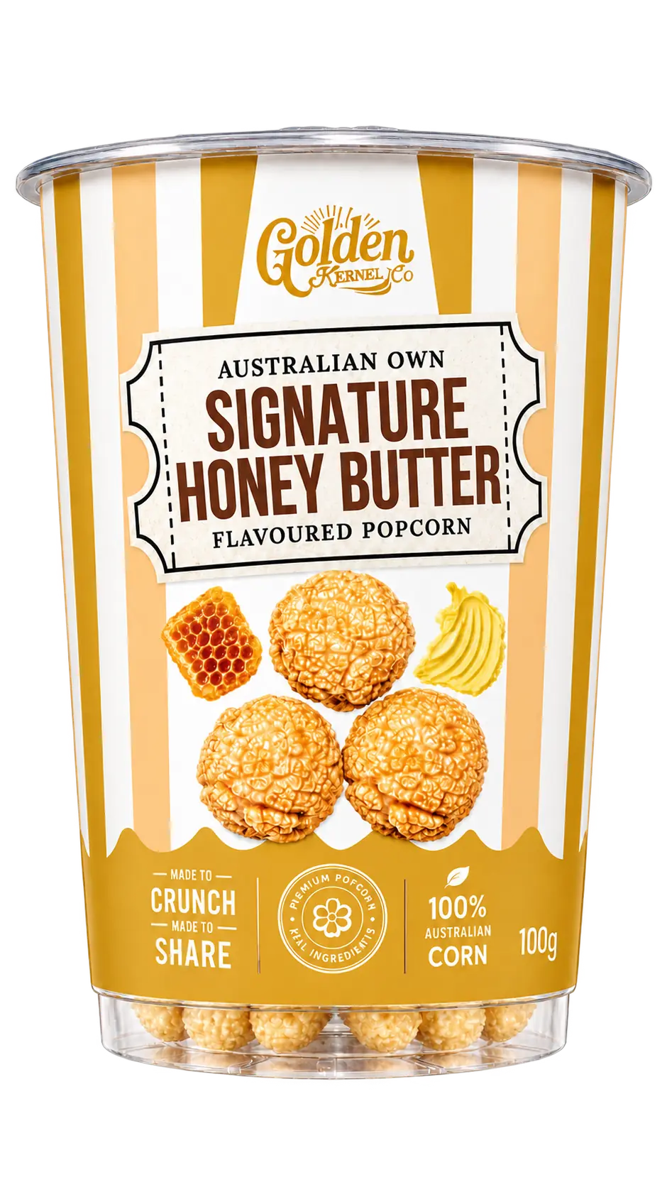 Signature Honey Butter Popcorn cup